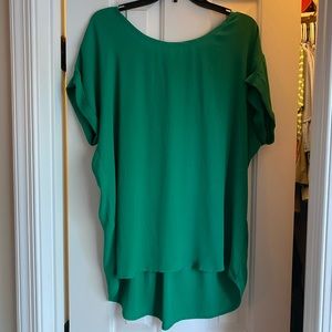 Kelly Green Blouse